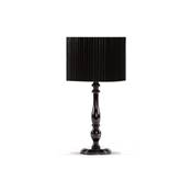 Lampe à poser baroque 'Glamour' noire