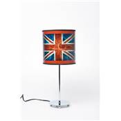 Lampe à poser 'Londres' socle en métal