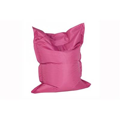 Pouf déhoussable imperméable 'Baggy Mini' rose – 130 x 100 cm