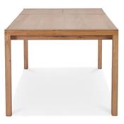 Table salle à manger scandinave extensible 'MAESTRO' en Chêne massif - 200(280) x 95 cm