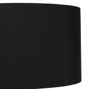Lampe à poser scandinave trépied 'Stätiv Black Edition' abat-jour noir 3 pieds en métal noir