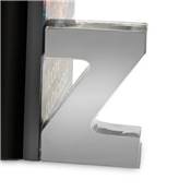 Set de 2 serres livres design 'a..z bookends' chromé