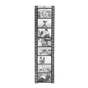 Porte photos mural pêle-mêle 'Pellicule cinéma' pour 8 photos – 10 x 15 cm