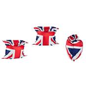 Pouf géant déhoussable imperméable 'Baggy' union jack – 168 x 129 cm