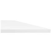Table bar Mange-debout design 'Tvillin BAR' bois noir double pied central métal brossé - 160 x 80 cm