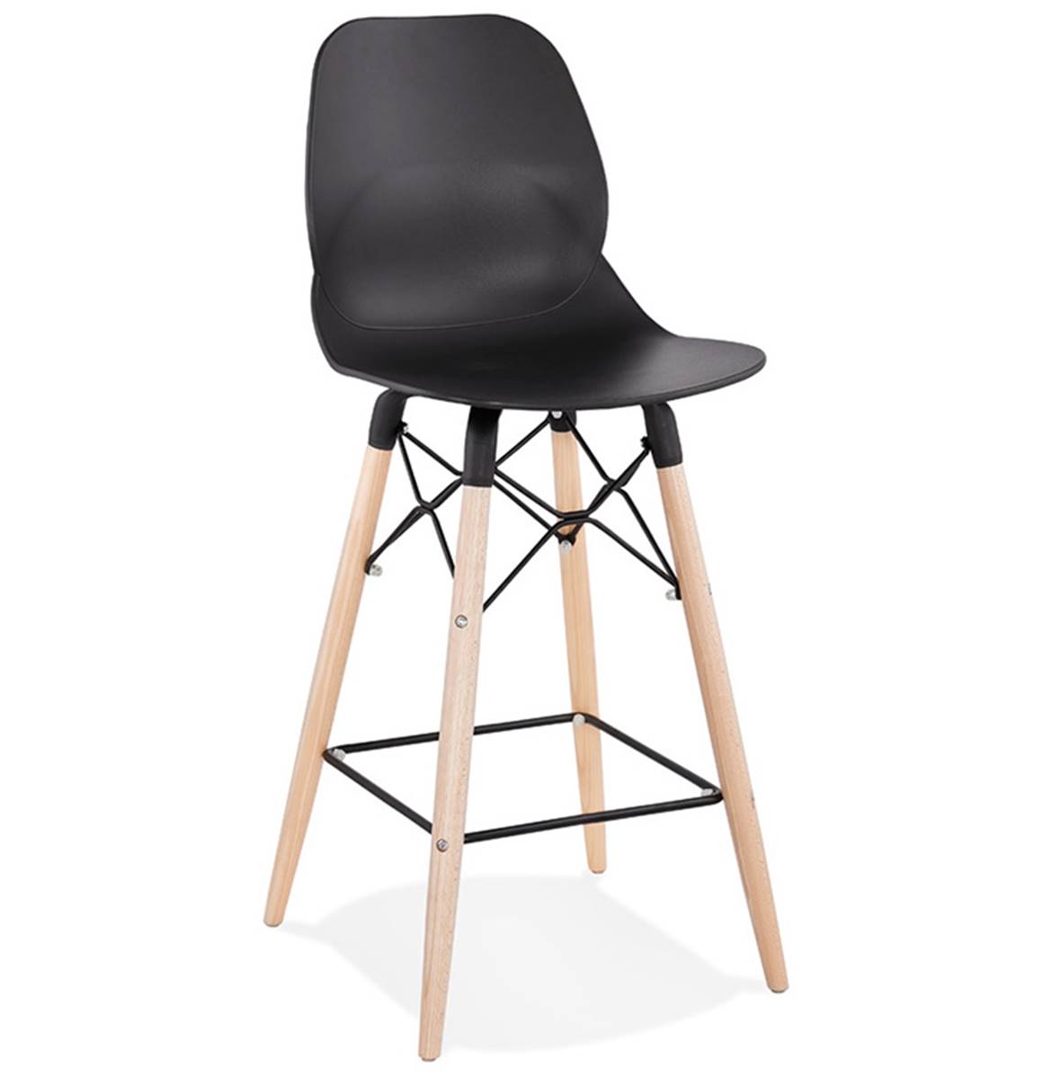 Chaise design - 4 pieds bois - Rotatifs à 360° - Livraison sur la