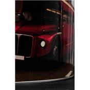 Corbeille à papier Londres 'Big Ben' bus rouge