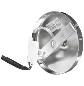 Suspension boule design 'Astra' abat-jour modulable en lamelles flexibles chromé