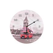Horloge murale Londres 'Big Ben' bus rouge