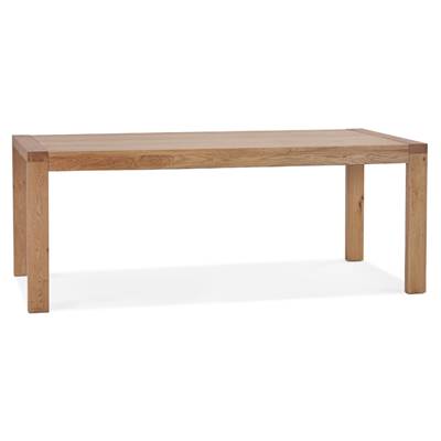 Table salle à manger scandinave extensible 'MAESTRO' en Chêne massif - 200(280) x 95 cm