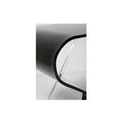 Table basse design d'appoint 'S' noire