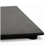 Table de bar Mange-debout design 'TVILLIN' bois noir double pied central métal noir - 160 x 80 cm