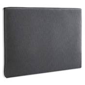 Tête de lit design 'HEAD SLEEP' en tissu gris anthracite - 176 cm