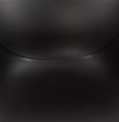 Chaise design à accoudoirs 'TUNED' noire avec 4 pieds en métal noir
