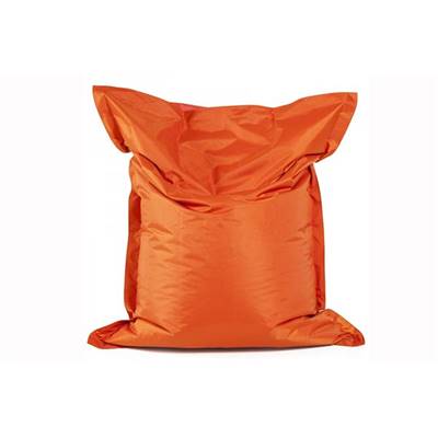 Pouf déhoussable imperméable 'Baggy Mini' orange – 130 x 100 cm