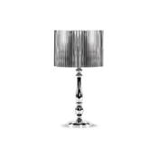 Lampe à poser baroque 'Glamour' argent