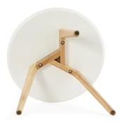 Tables basses scandinaves gigognes rondes 'Mukavä' plateau en bois blanc 3 pieds en bois - Ø 50 cm