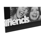 Cadre photos design pour photo entre amis 'Friends' noir et blanc – 13 x 18 cm