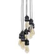 Suspension design 9 fils et douilles indépendantes 'Araknid' noire