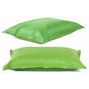 Pouf déhoussable imperméable 'Baggy Mini' vert – 130 x 100 cm
