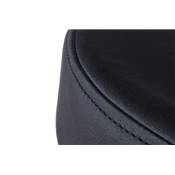 Fauteuil design réglable 'Nordma' pivotant noir pied central en métal noir