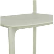 Chaise intérieur / extérieur empilable 'COCKTAIL' avec assise et pieds en résine vert pastel
