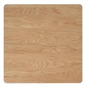 Petite table scandinave carrée 'LITTLE BOLNÄSS' plateau et 4 pieds bois – 80 x 80 cm