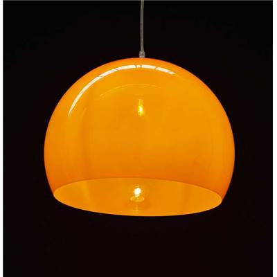 Suspension design ronde 'Arc' orange