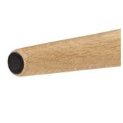 Etagère bibliothèque scandinave 'TOWER' tablettes en bois blanc structure et pieds en bois naturel