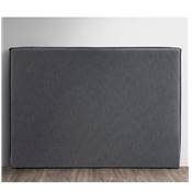 Tête de lit design 'HEAD SLEEP' en tissu gris anthracite - 176 cm