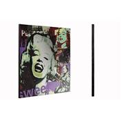 Tableau pop art 'Marilyn Monroe' – 100 x 100 cm