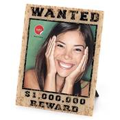 Cadre photo 'Wanted' – 15 x 20 cm