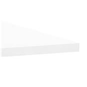 Bureau droit réglable en hauteur design 'MODULARE MINI' bois blanc pieds métal blanc - 140 x 70 cm
