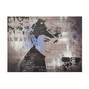 Tableau design 'Audrey Hepburn' – 120 x 90 cm
