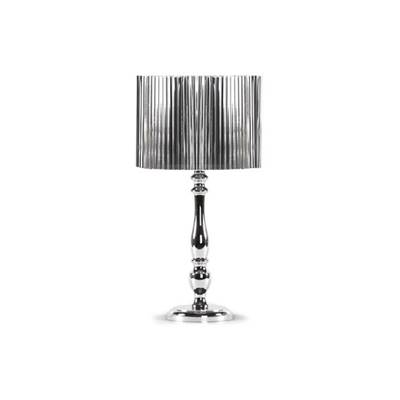 Lampe à poser baroque 'Glamour' argent