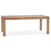 Table salle à manger scandinave extensible 'MAESTRO' en Chêne massif - 200(280) x 95 cm