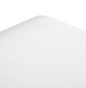 Tabouret bas design empilable 'Mooble' en bois blanc