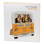 Cadre photo combi 'Bon voyage' orange